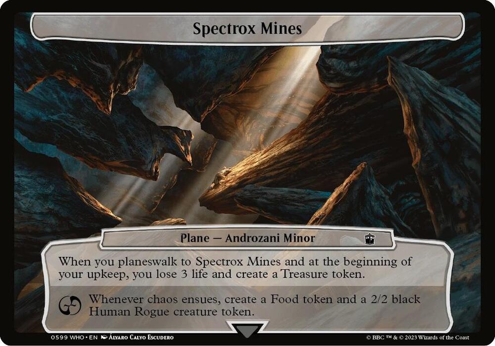 Spectrox Mines [Planechase: Universes Beyond: Doctor Who] 599