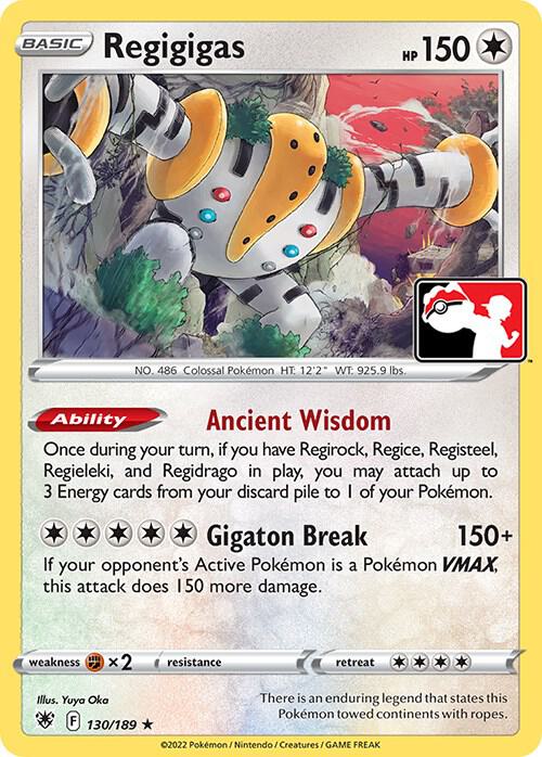 Regigigas [Prize Pack Series Cards] 130/189