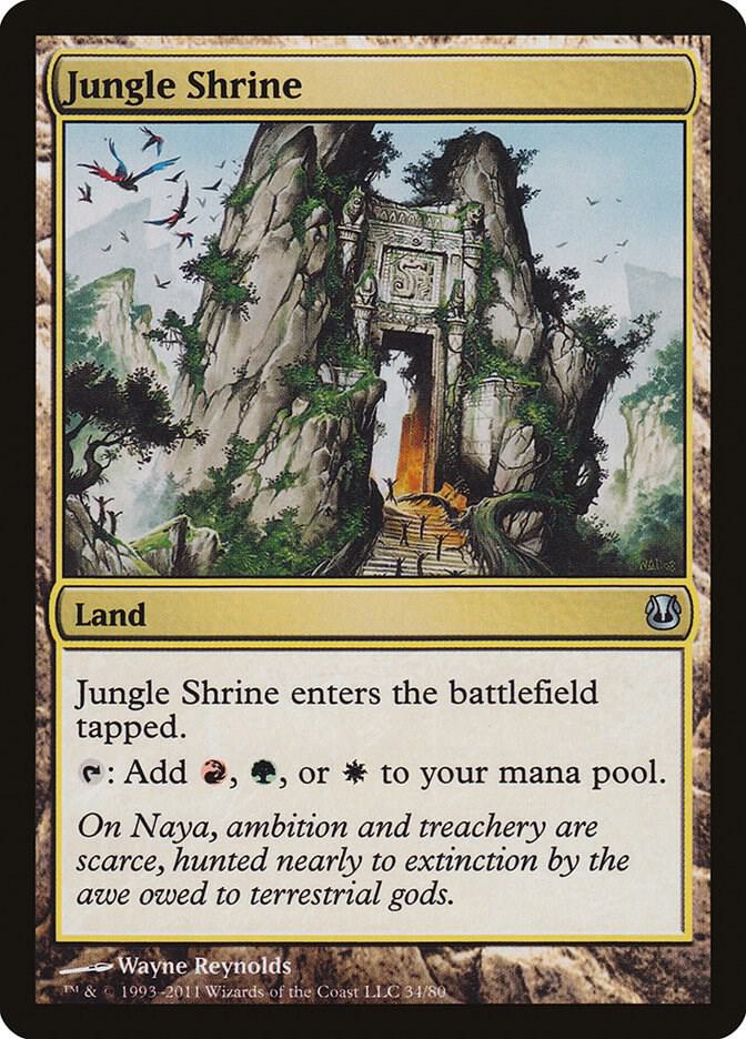 Jungle Shrine [Duel Decks: Ajani vs. Nicol Bolas] 34
