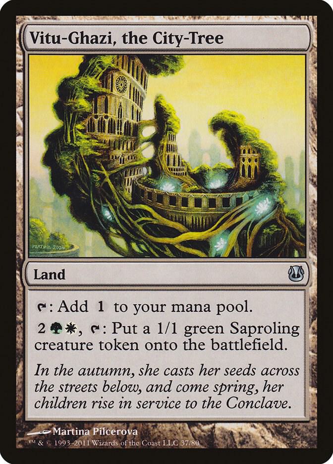 Vitu-Ghazi, the City-Tree [Duel Decks: Ajani vs. Nicol Bolas] 37