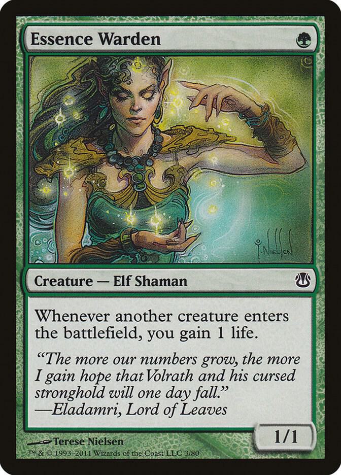 Essence Warden [Duel Decks: Ajani vs. Nicol Bolas] 3