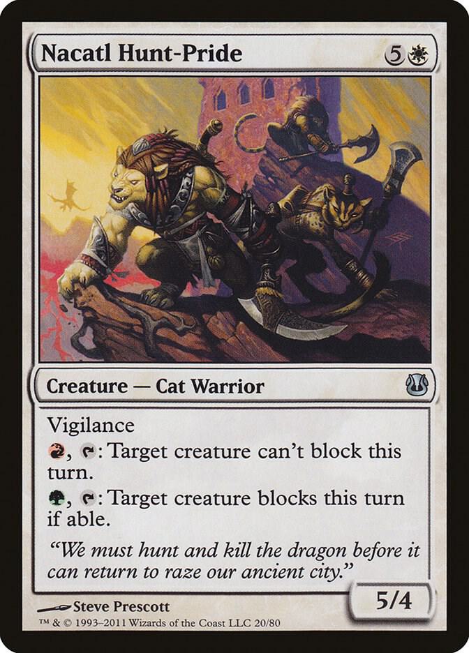 Nacatl Hunt-Pride [Duel Decks: Ajani vs. Nicol Bolas] 20