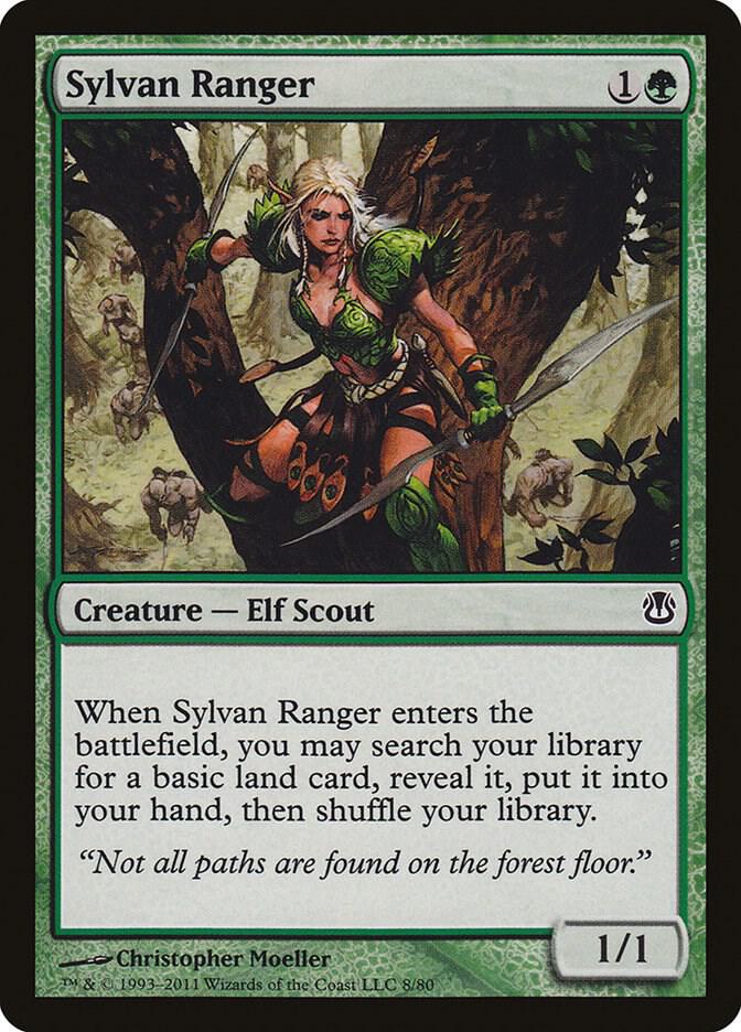 Sylvan Ranger [Duel Decks: Ajani vs. Nicol Bolas] 8