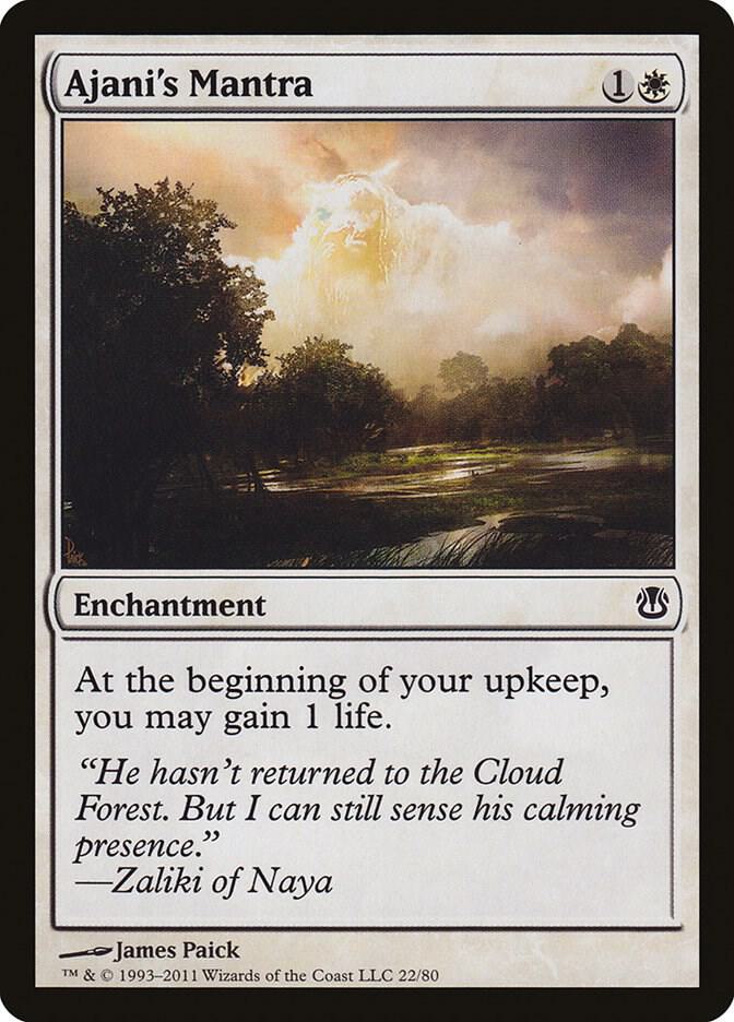 Ajani's Mantra [Duel Decks: Ajani vs. Nicol Bolas] 22