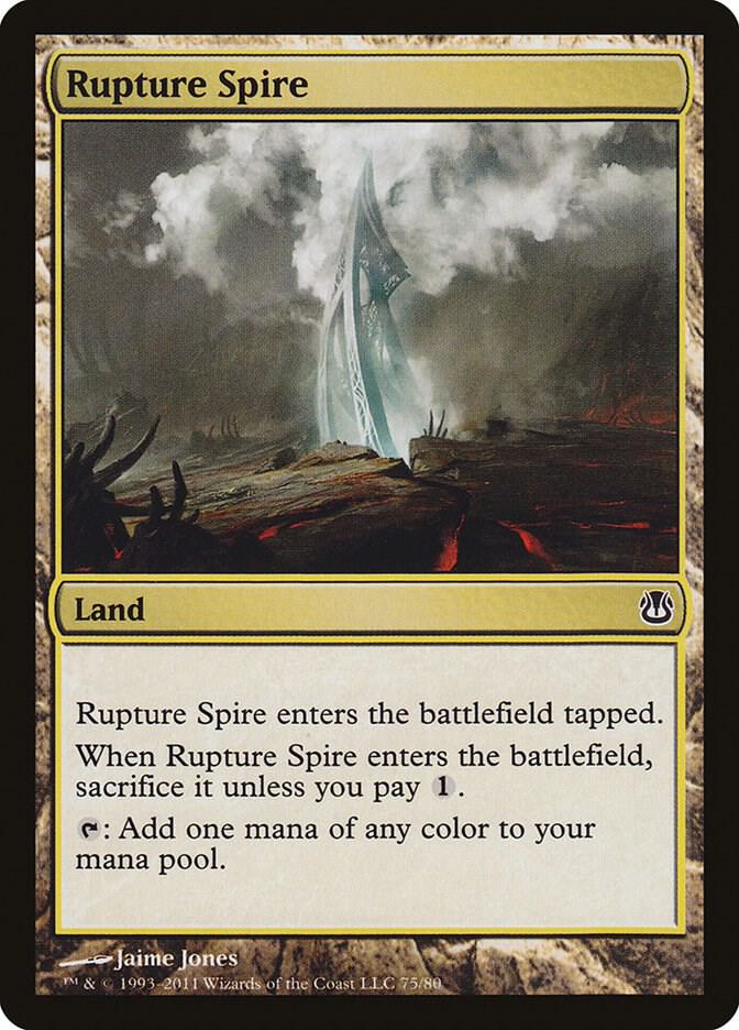 Rupture Spire [Duel Decks: Ajani vs. Nicol Bolas] 75
