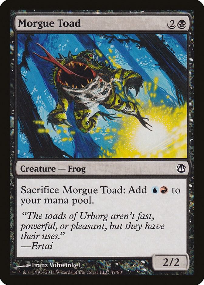 Morgue Toad [Duel Decks: Ajani vs. Nicol Bolas] 47
