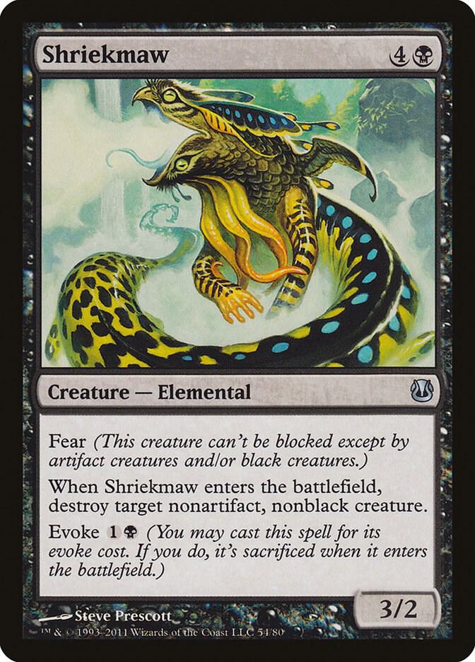 Shriekmaw [Duel Decks: Ajani vs. Nicol Bolas] 54