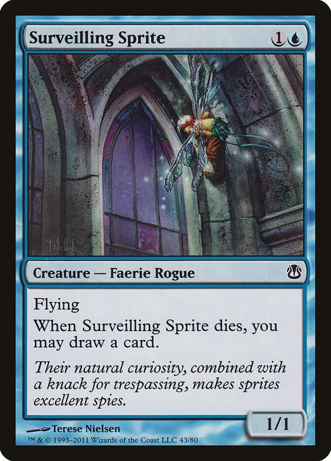Surveilling Sprite [Duel Decks: Ajani vs. Nicol Bolas] 43