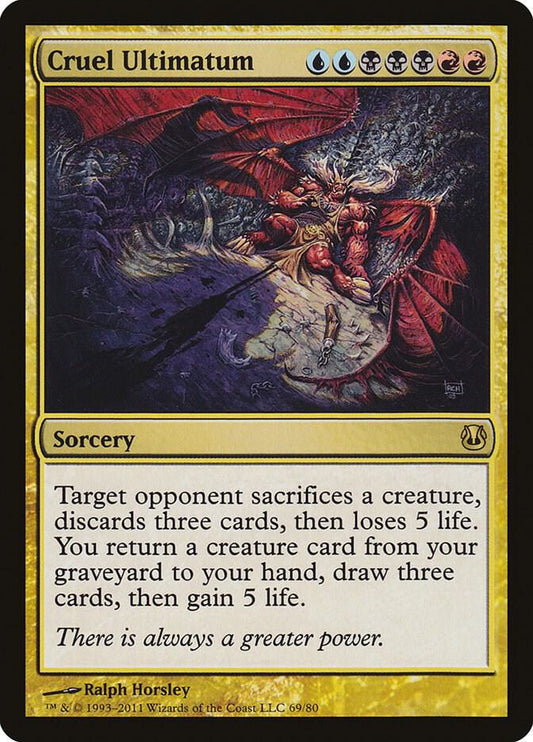 Cruel Ultimatum [Duel Decks: Ajani vs. Nicol Bolas] 69