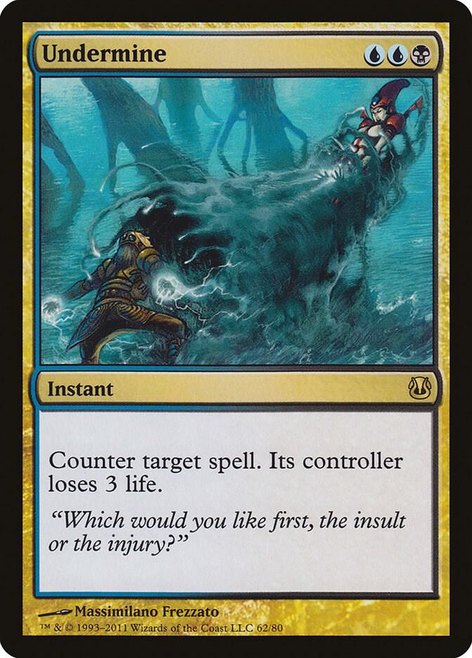 Undermine [Duel Decks: Ajani vs. Nicol Bolas] 62