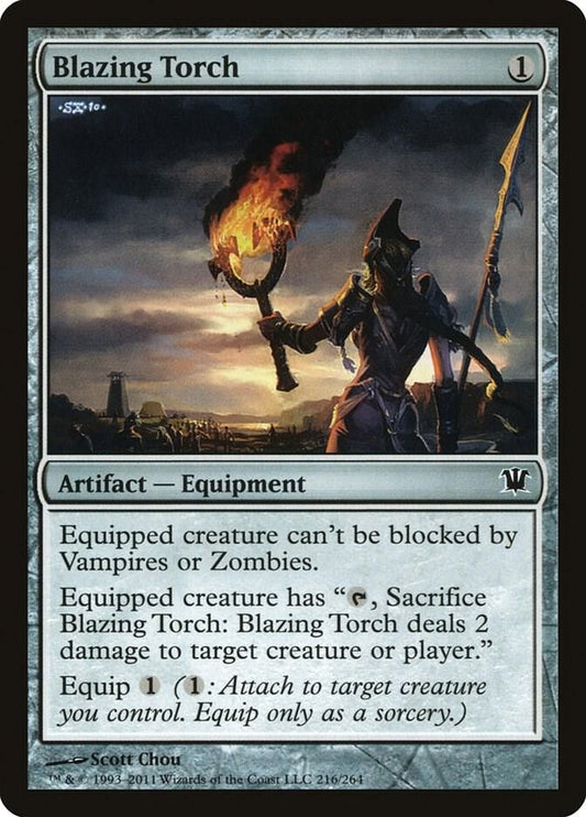 Blazing Torch [Innistrad] 216