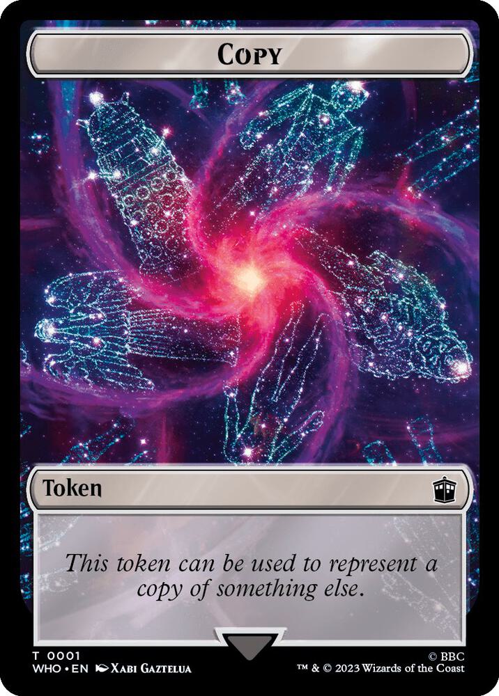 Copy // Osgood, Operation Double Double-Sided Token [Universes Beyond: Doctor Who] 1 // 32
