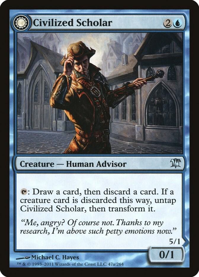 Civilized Scholar [Innistrad] 47