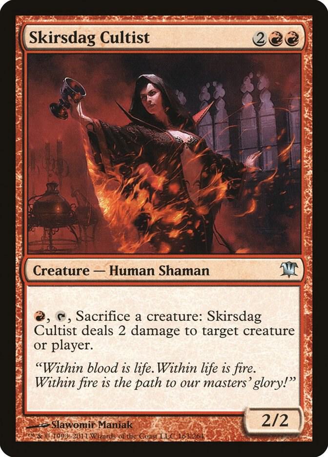 Skirsdag Cultist [Innistrad] 163