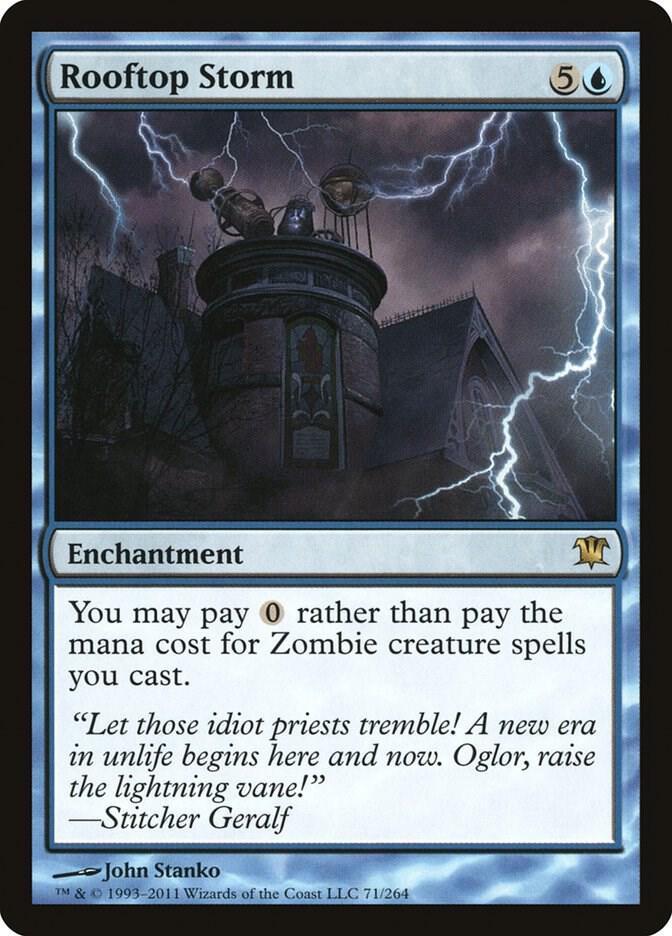 Rooftop Storm [Innistrad] 71