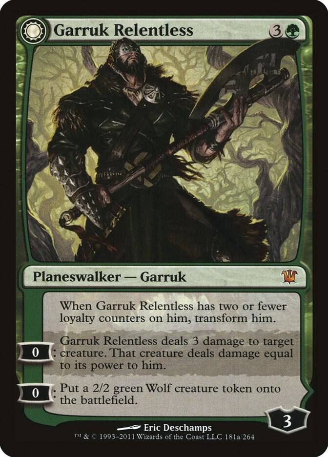 Garruk Relentless [Innistrad] 181