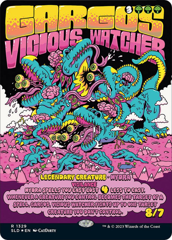 Gargos, Vicious Watcher [Secret Lair Drop Series] 1329