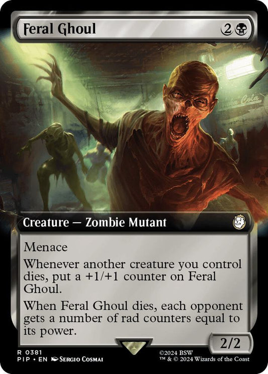 Feral Ghoul (Extended Art) [Universes Beyond: Fallout] 381
