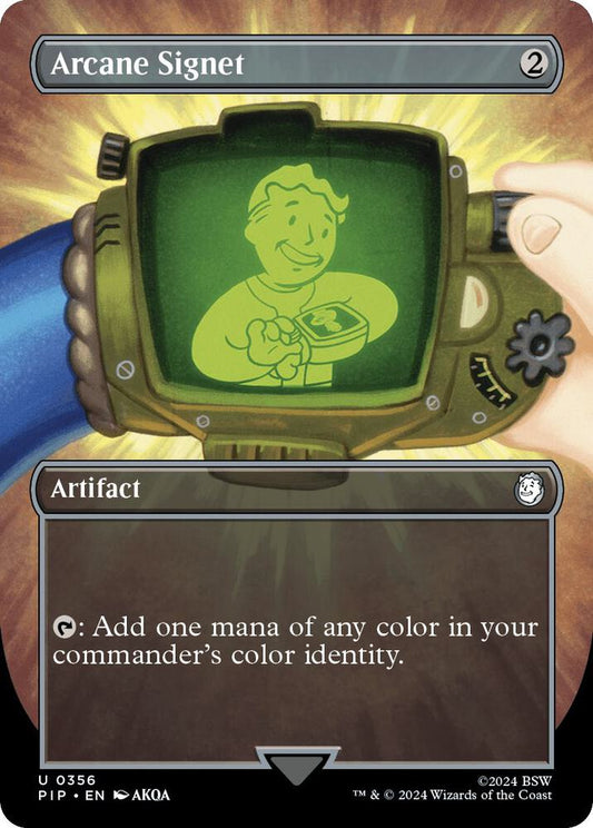 Arcane Signet (Borderless) [Universes Beyond: Fallout] 356