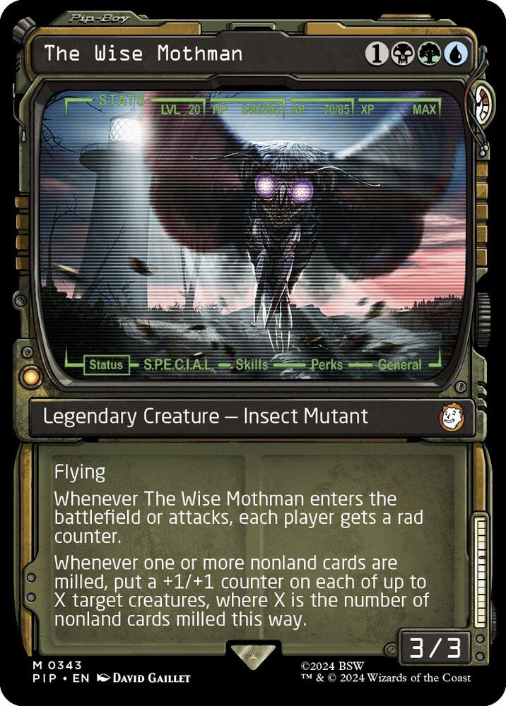 The Wise Mothman (Showcase) [Universes Beyond: Fallout] 343