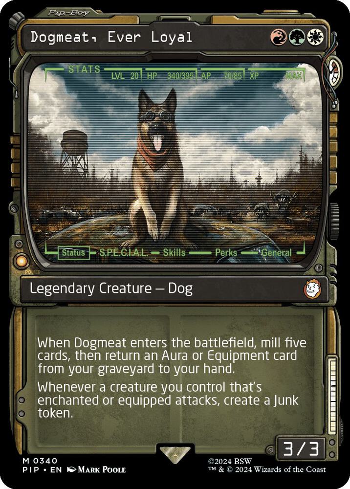 Dogmeat, Ever Loyal (Showcase) [Universes Beyond: Fallout] 340