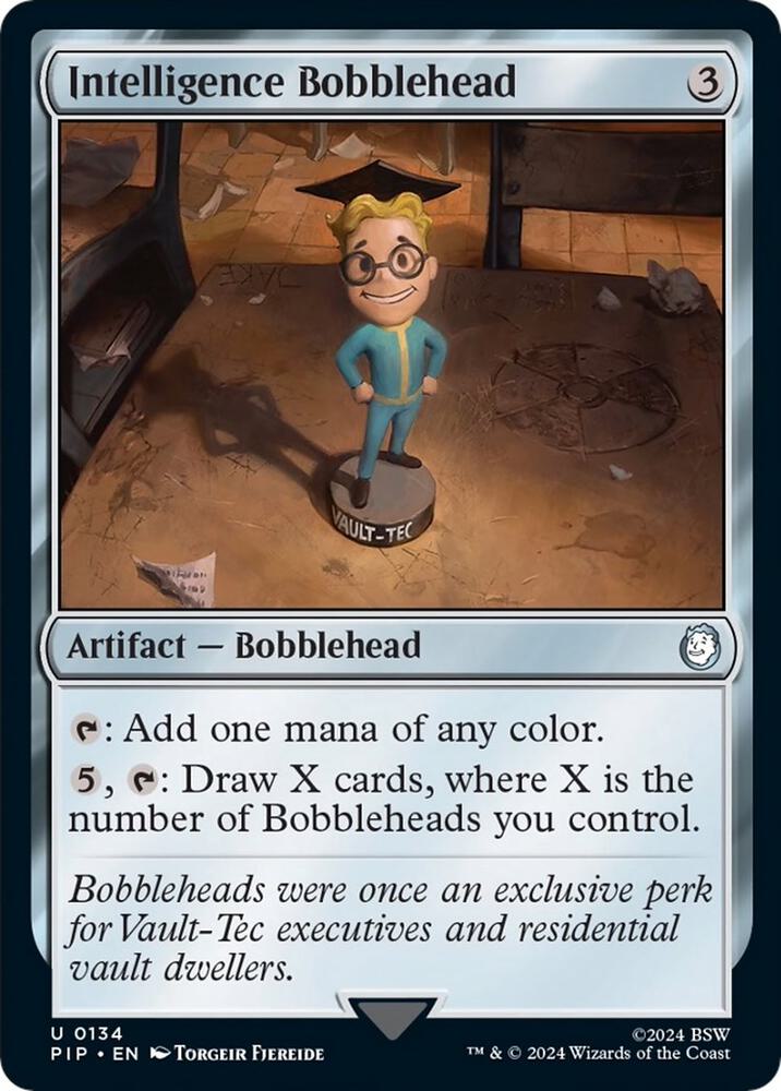 Intelligence Bobblehead [Universes Beyond: Fallout] 134