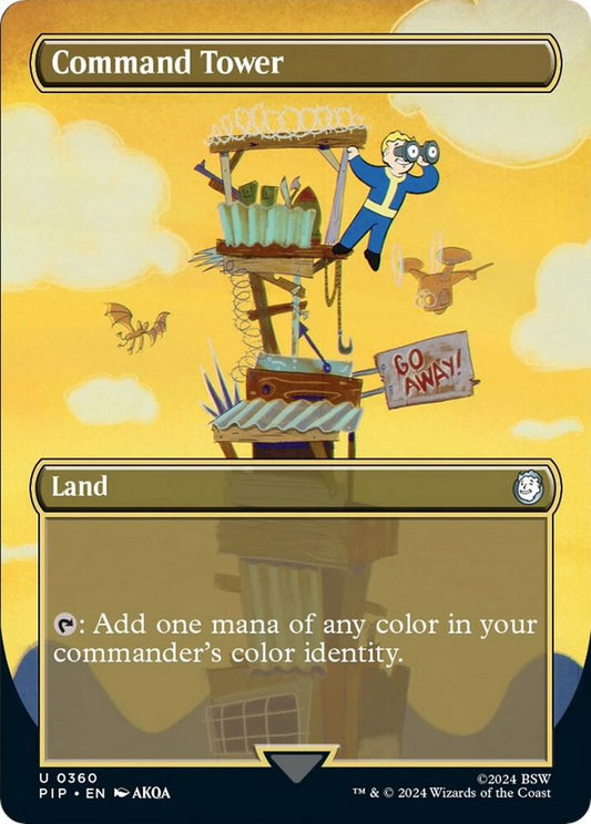 Command Tower (Borderless) [Universes Beyond: Fallout] 360