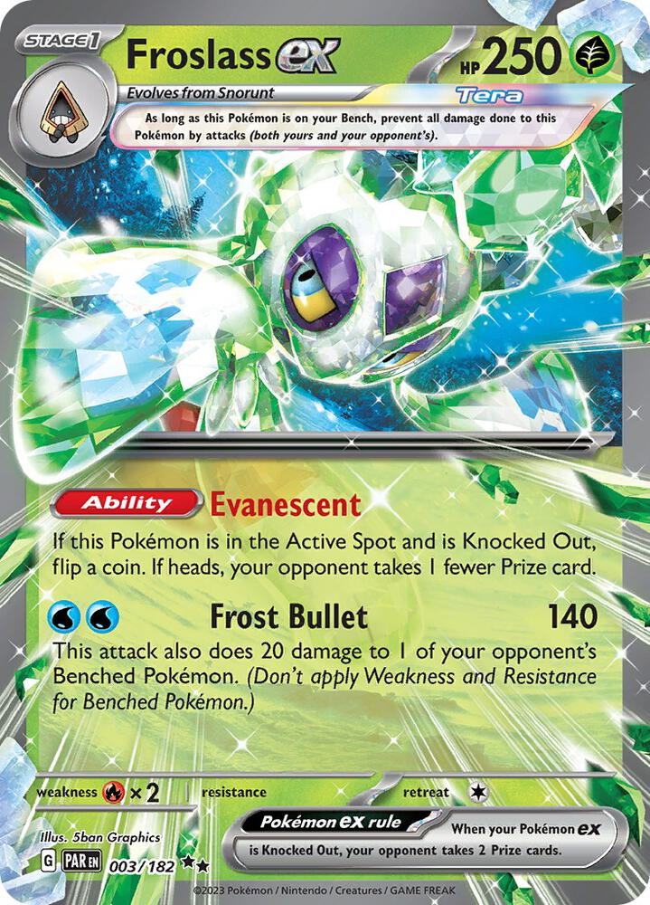 Froslass ex - 003/182 [SV04: Paradox Rift] 003/182