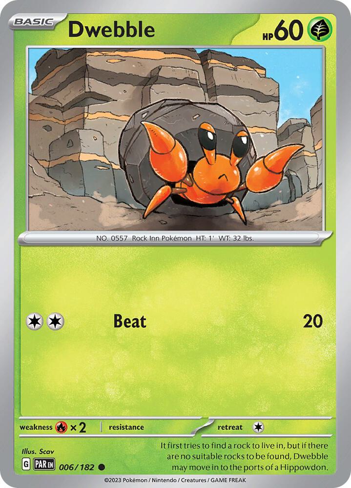 Dwebble [SV04: Paradox Rift] 006/182
