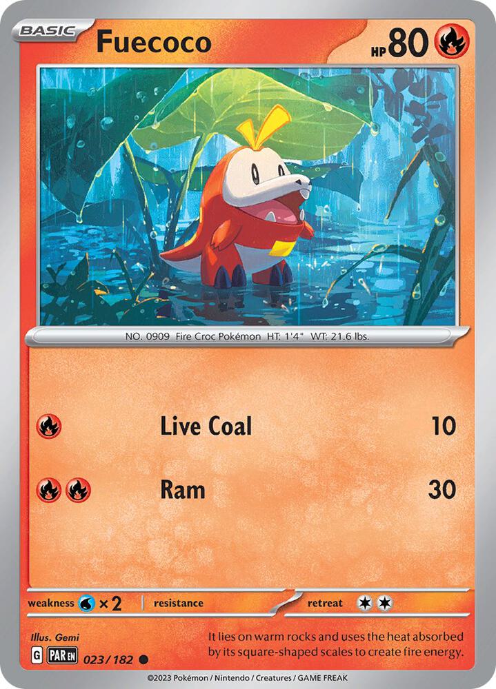 Fuecoco [SV04: Paradox Rift] 023/182