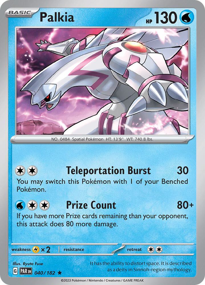 Palkia [SV04: Paradox Rift] 040/182