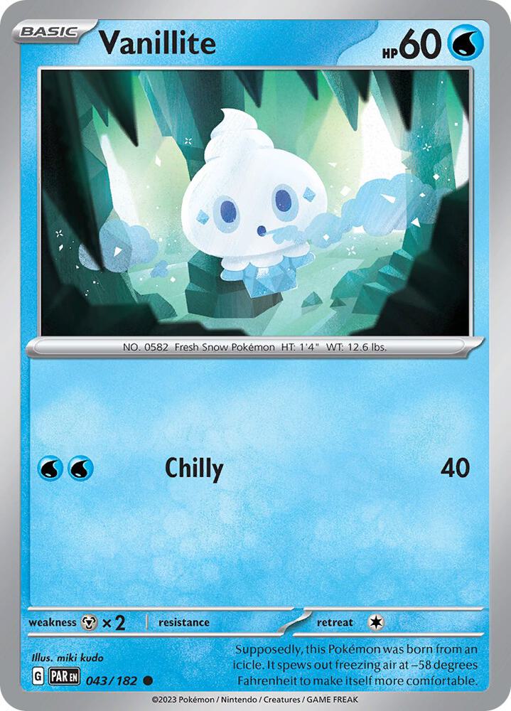 Vanillite [SV04: Paradox Rift] 043/182
