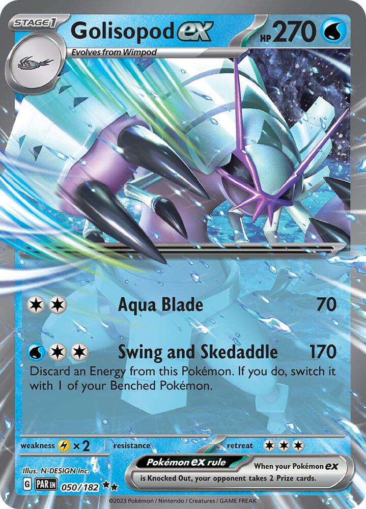 Golisopod ex - 050/182 [SV04: Paradox Rift] 050/182