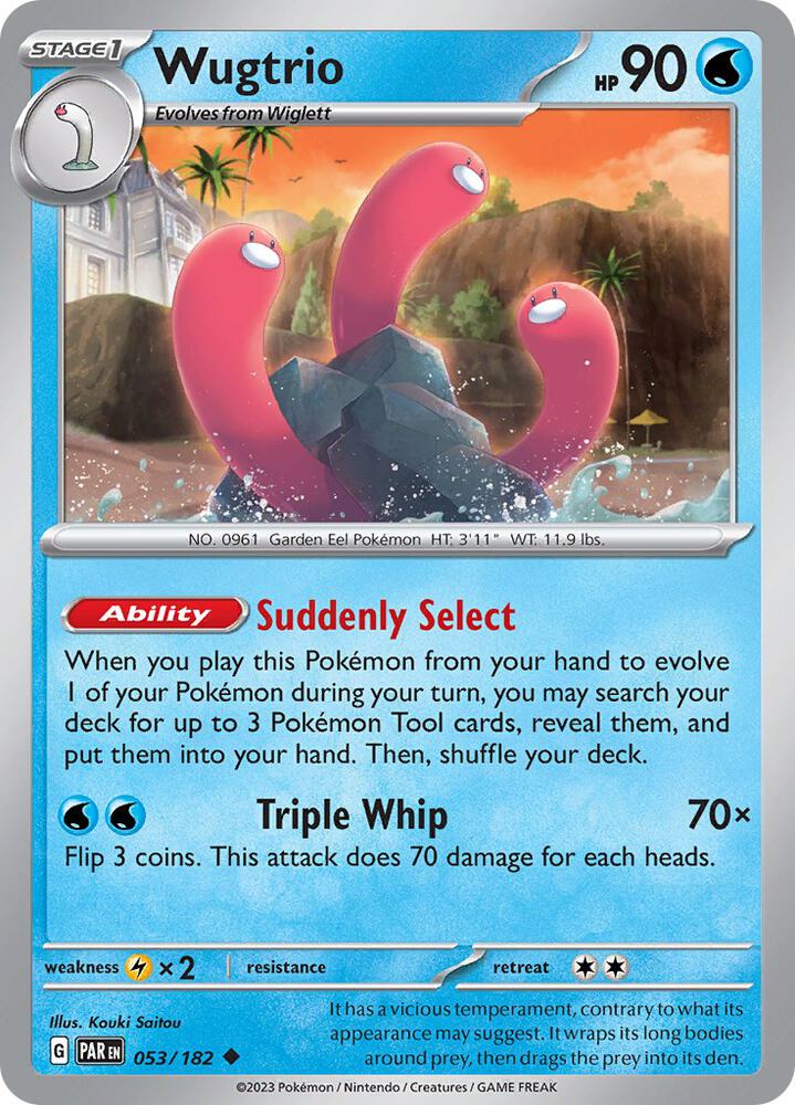 Wugtrio [SV04: Paradox Rift] 053/182