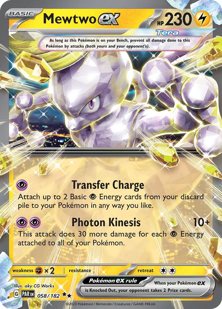 Mewtwo ex [SV04: Paradox Rift] 058/182