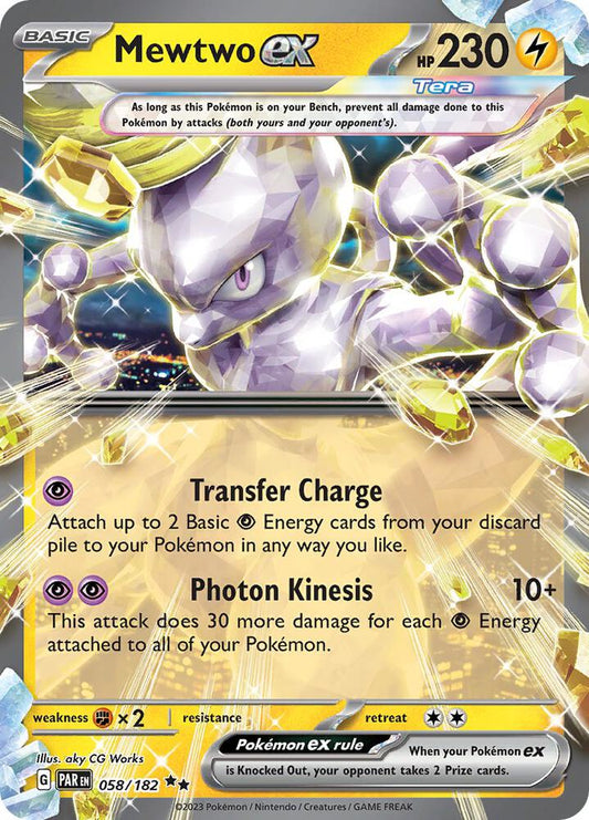 Mewtwo ex [SV04: Paradox Rift] 058/182