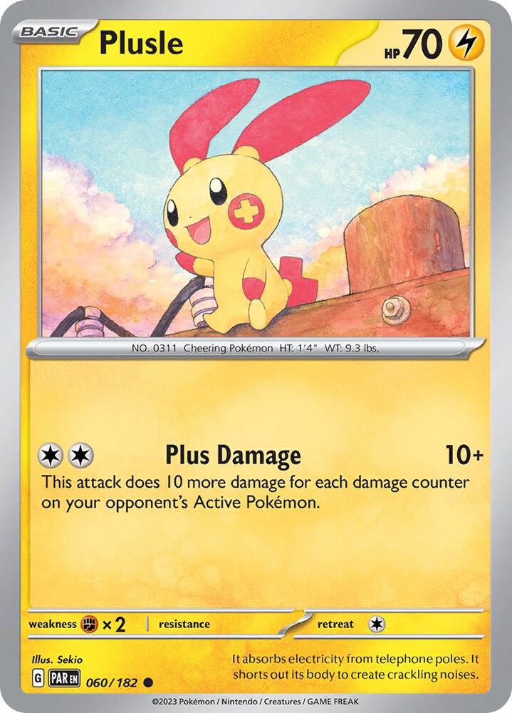 Plusle - 060/182 [SV04: Paradox Rift] 060/182