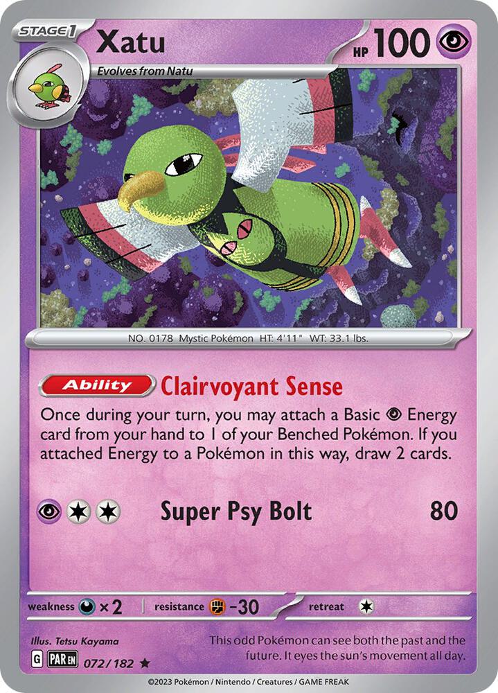 Xatu [SV04: Paradox Rift] 072/182