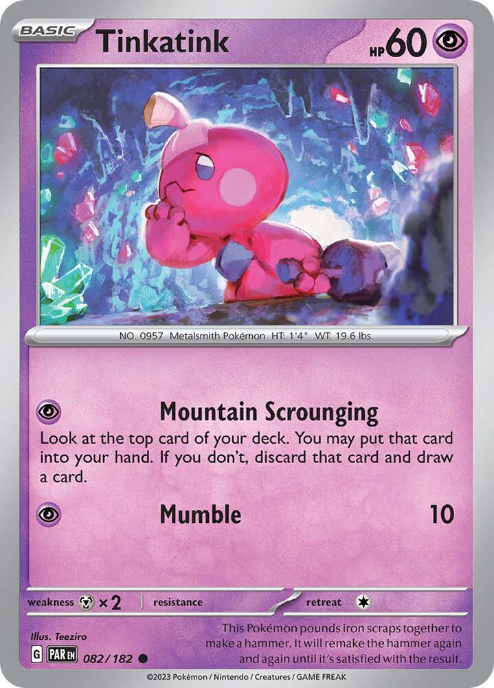 Tinkatink - 082/182 [SV04: Paradox Rift] 082/182