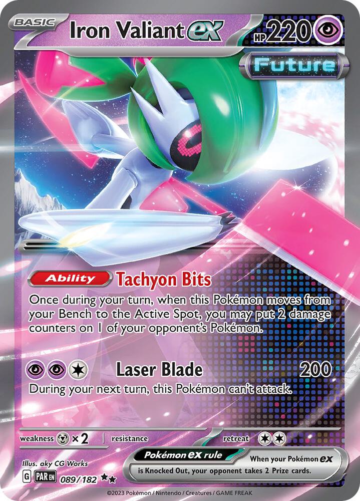 Iron Valiant ex - 089/182 [SV04: Paradox Rift] 089/182