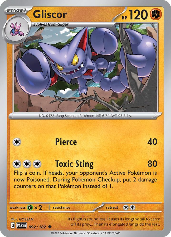 Gliscor [SV04: Paradox Rift] 092/182