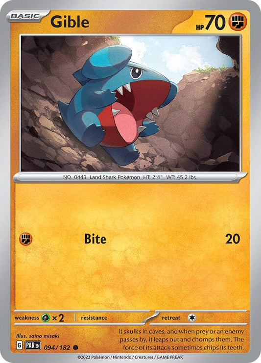 Gible [SV04: Paradox Rift] 094/182