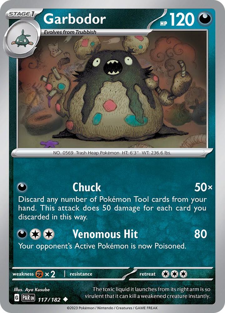 Garbodor - 117/182 [SV04: Paradox Rift] 117/182
