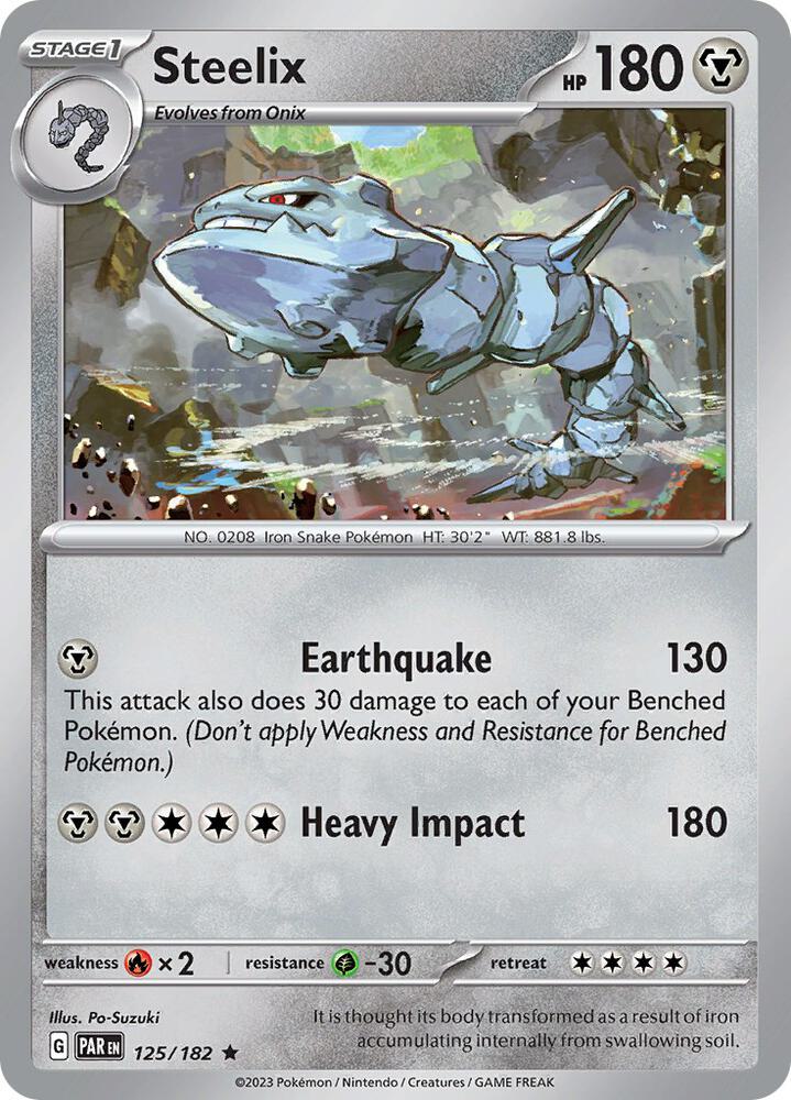 Steelix - 125/182 [SV04: Paradox Rift] 125/182