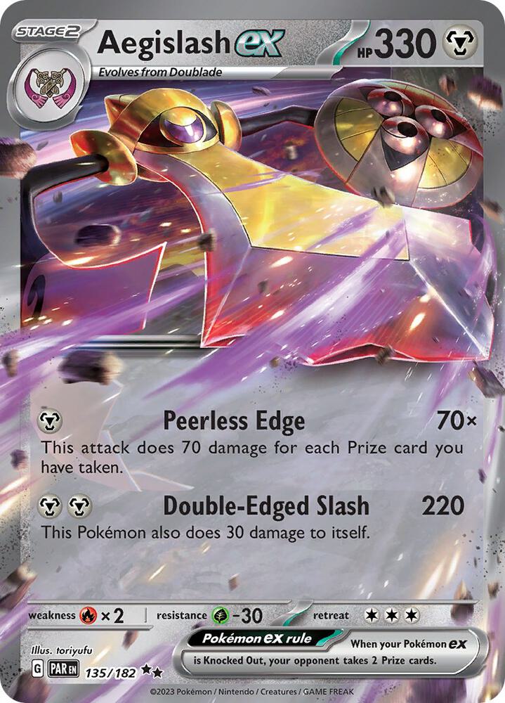 Aegislash ex [SV04: Paradox Rift] 135/182