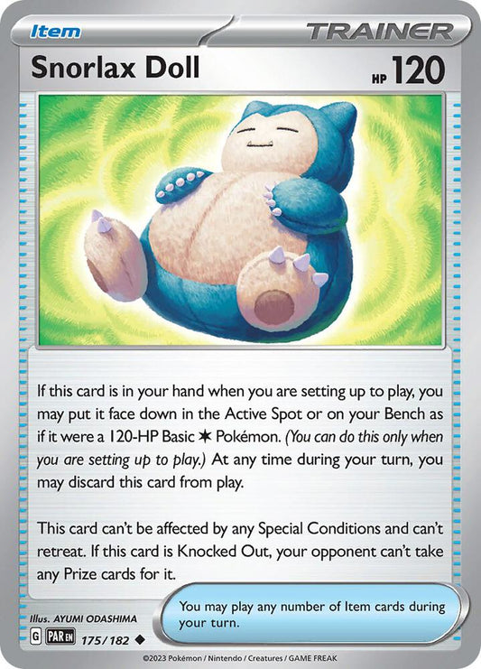 Snorlax Doll [SV04: Paradox Rift] 175/182