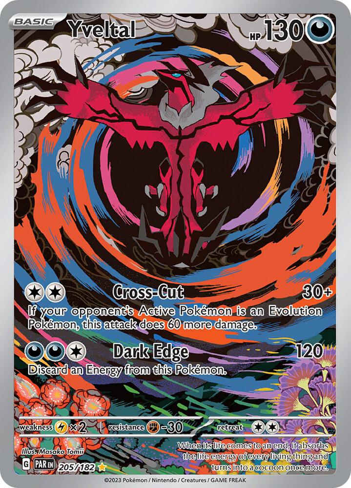 Yveltal - 205/182 [SV04: Paradox Rift] 205/182