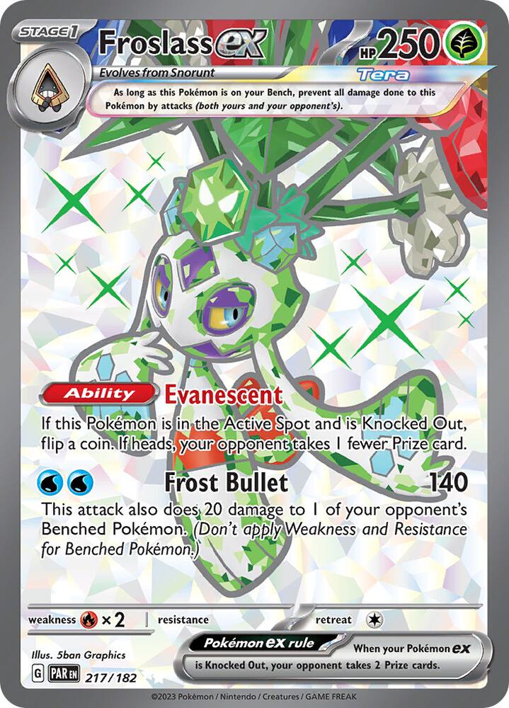 Froslass ex - 217/182 [SV04: Paradox Rift] 217/182