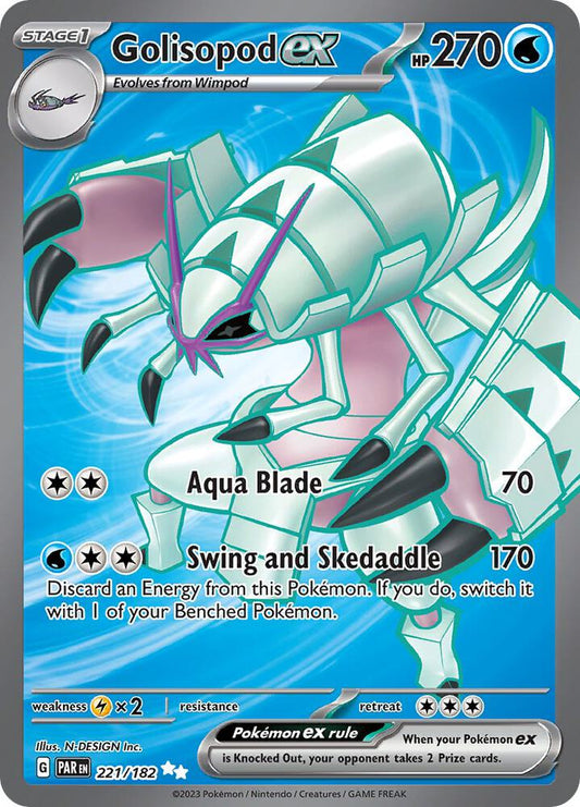 Golisopod ex - 221/182 [SV04: Paradox Rift] 221/182