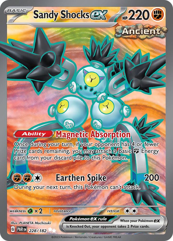 Sandy Shocks ex - 228/182 [SV04: Paradox Rift] 228/182